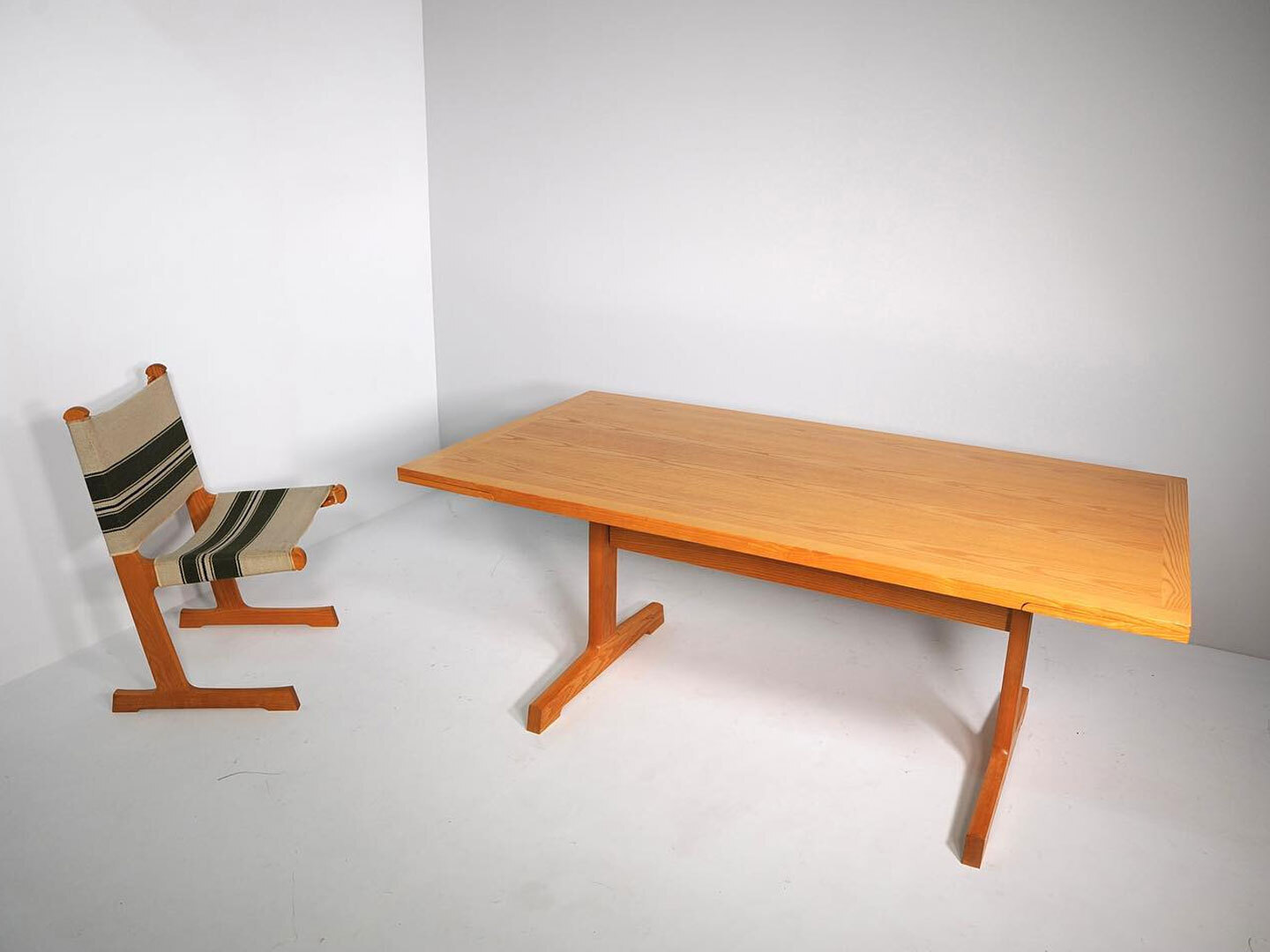 丹麥橡木餐桌椅