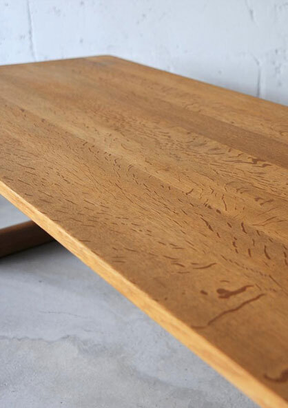 丹麥沙發桌 橡木沙發桌