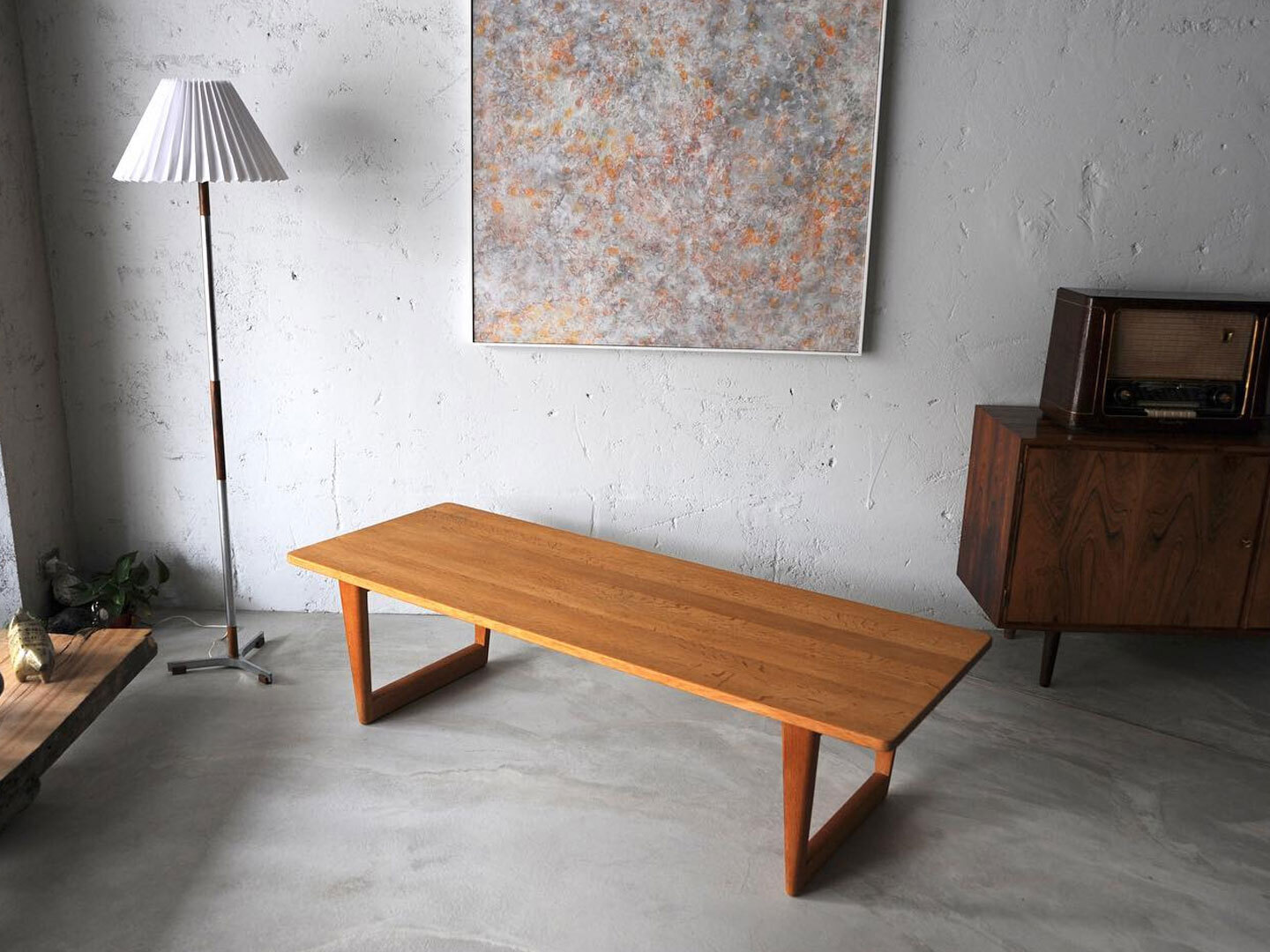 丹麥橡木沙發桌