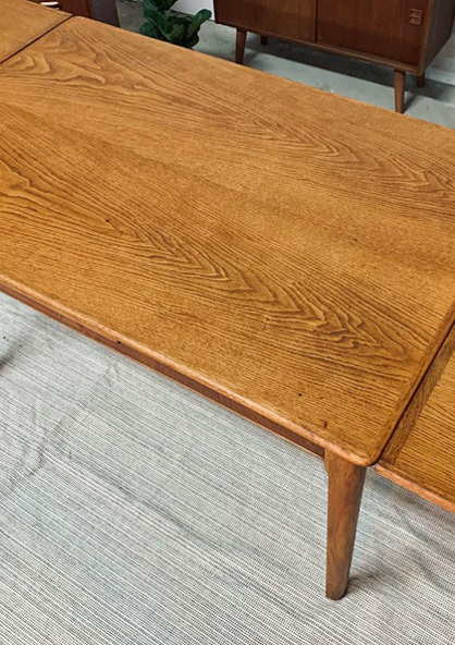 丹麥橡木延伸餐桌 丹麥橡木延伸餐桌