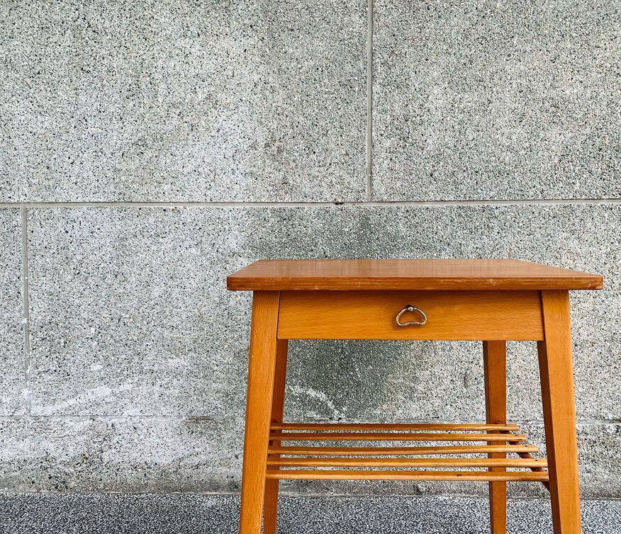 瑞典橡木邊桌 高雄北歐家具