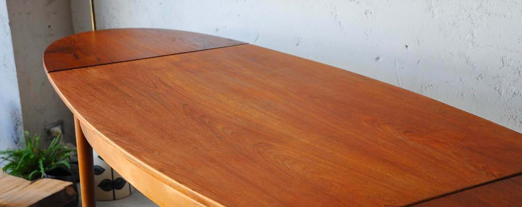 老件橢圓延伸餐桌 老件橢圓延伸餐桌