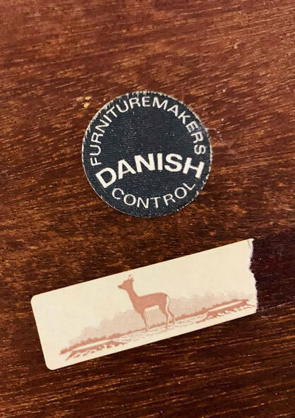 丹麥兩件組玫瑰木小邊桌 丹麥兩件組邊桌