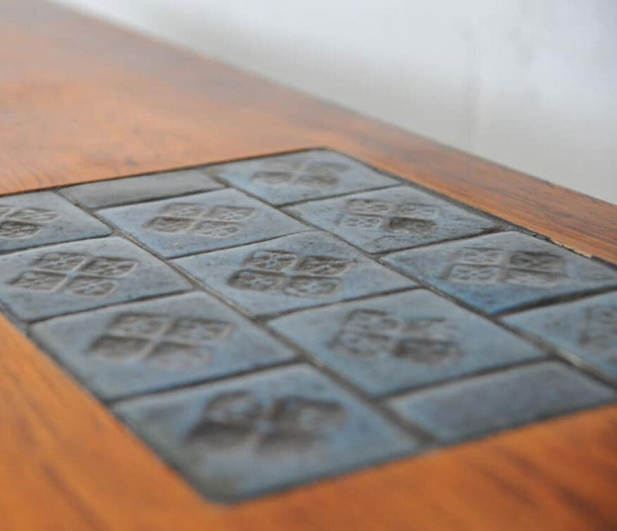 丹麥磁磚咖啡桌 丹麥磁磚咖啡桌