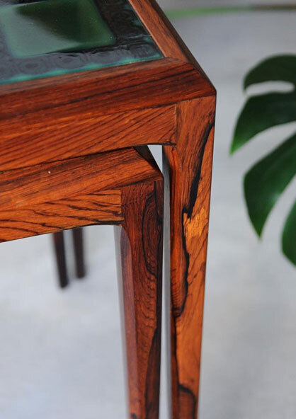 丹麥玫瑰木子母桌 丹麥玫瑰木子母桌