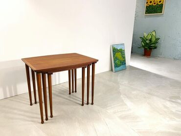 丹麥圓腳三層邊桌 高雄丹麥邊桌