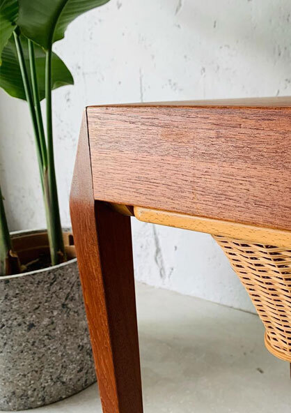 瑞典柚木針織桌 瑞典針織桌