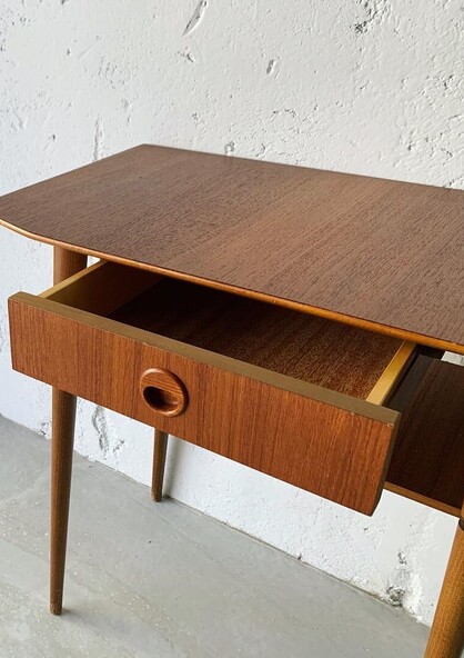 瑞典柚木邊桌 高雄北歐家具