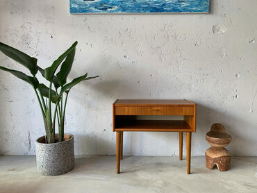 瑞典柚木櫸木邊櫃 瑞典邊櫃