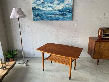 丹麥柚木櫸木咖啡桌 丹麥咖啡桌