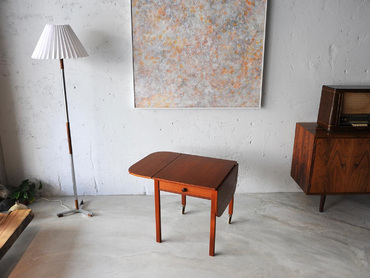 瑞典柚木延伸邊桌 by Engstrom & Mystrand for Tingströms 瑞典柚木延伸邊桌