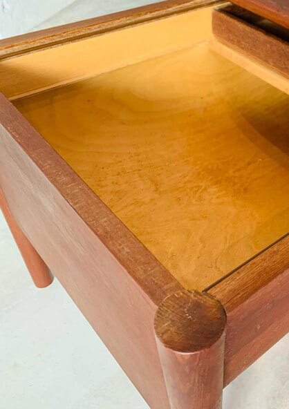 丹麥柚木矮茶几桌 柚木矮桌