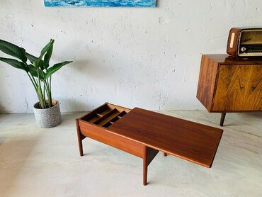 丹麥柚木矮桌 丹麥矮桌