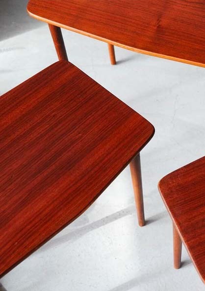 丹麥設計三層邊桌 三層邊桌