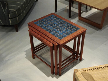 丹麥磁磚三層桌