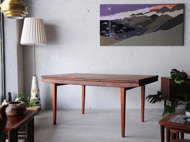 老件玫瑰木延伸桌 老件玫瑰木延伸桌