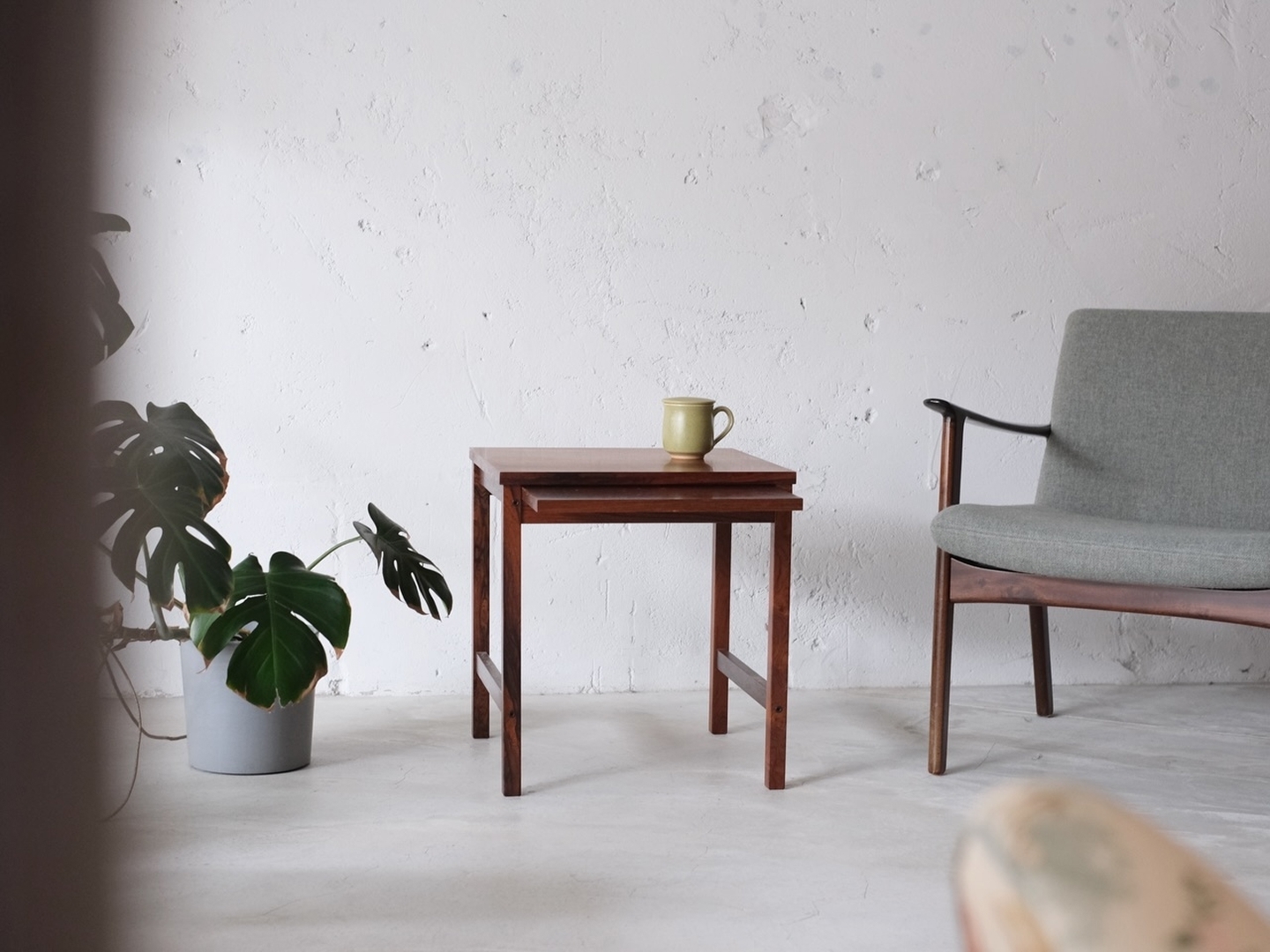 丹麥玫瑰木小咖啡桌