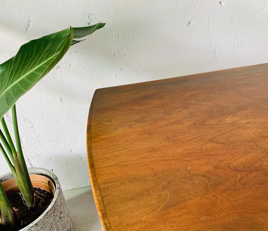 桃花心木咖啡桌