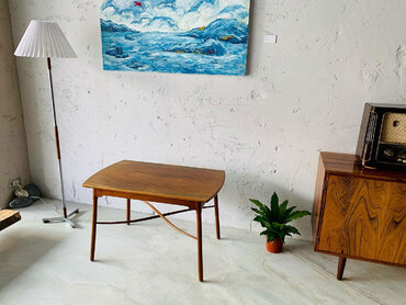 丹麥桃花心木咖啡桌 桃花心木咖啡桌