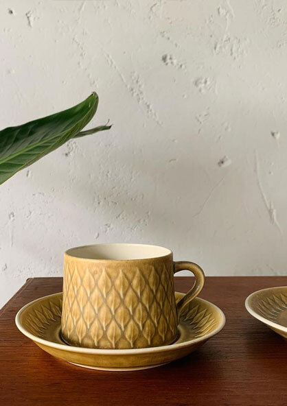 丹麥咖啡杯盤三件組 丹麥咖啡杯盤